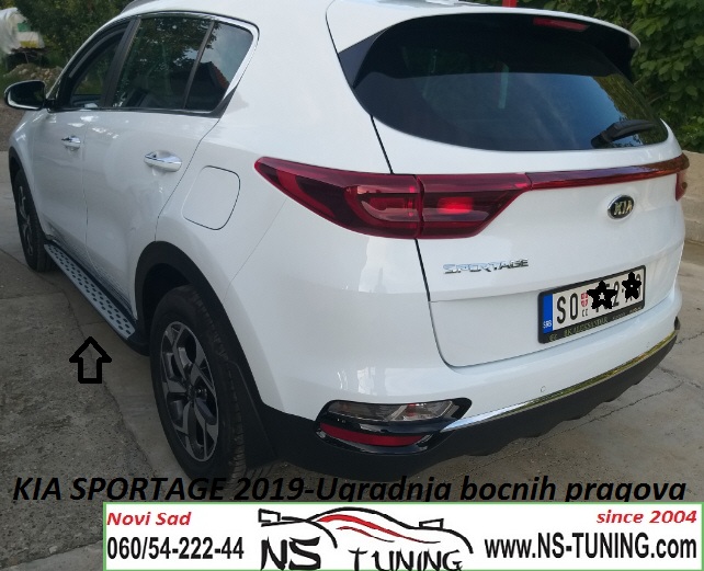 kia sportage 2017 2018 2019 2020 bocni pragovi dodatna oprema ugradnja novi sad nis beograd ns tuning